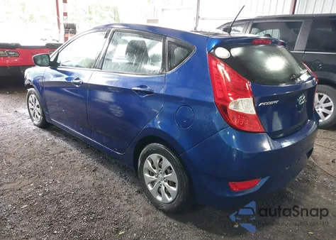 2017 Hyundai Accent Se from USA, damaged, VIN KMHCT5AE9HU341960